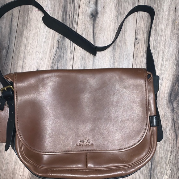 Polo Ralph Lauren leather bag